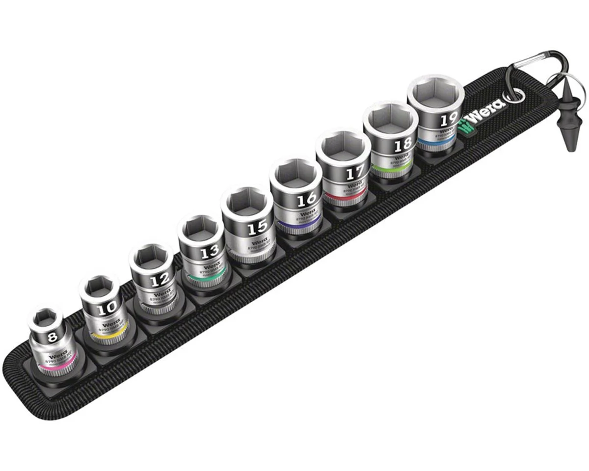 Wera Belt B 1 Zyklop Bit Socket Set (3/8")